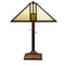 Lamps Table Lamps - Tiffany-style White Mission-style Table Lamp HomeRoots