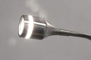Lamps Unique Lamps - 9" X 4-13" X 9.5-14.5" Brushed Steel Metal LED Clip Lamp HomeRoots
