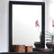 Landscape Mirror, Black-Wall Mirrors-BLACK-Solid Wood-JadeMoghul Inc.