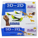 LANG BUILD 3Dû2D MATCH KIT ANIMALS-Learning Materials-JadeMoghul Inc.