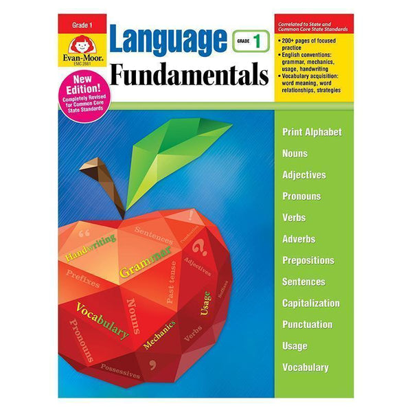 LANGUAGE FUNDAMENTALS GR 1 COMMON-Learning Materials-JadeMoghul Inc.