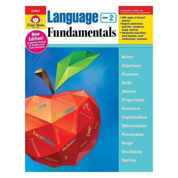 LANGUAGE FUNDAMENTALS GR 2 COMMON-Learning Materials-JadeMoghul Inc.