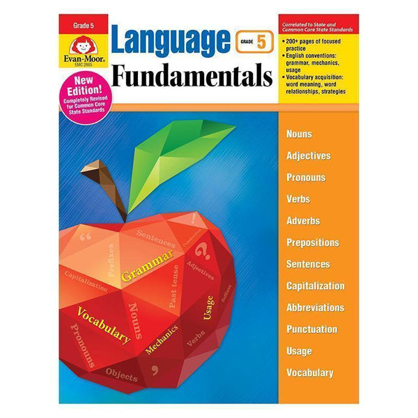 LANGUAGE FUNDAMENTALS GR 5 COMMON-Learning Materials-JadeMoghul Inc.