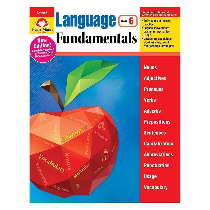 Language Fundamentals Gr 6 Common Core Edition-Learning Materials-JadeMoghul Inc.