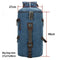 Large capacity Travel Backpack - Men Canvas Bags - Bucket Bag-blue large-JadeMoghul Inc.