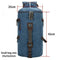 Large capacity Travel Backpack - Men Canvas Bags - Bucket Bag-blue small-JadeMoghul Inc.