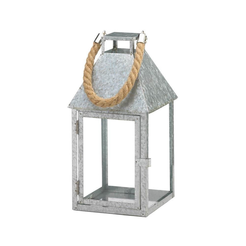 Lantern Lamp Large Galvanized Farm Style Lantern