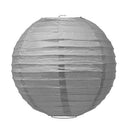 Large Paper Lantern - Charcoal (Pack of 1)-Wedding Reception Decorations-JadeMoghul Inc.