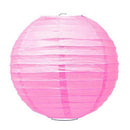 Large Paper Lantern - Pink (Pack of 1)-Wedding Reception Decorations-JadeMoghul Inc.