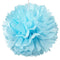 Large Paper Pom Pom - Blue (Pack of 1)-Wedding Reception Decorations-JadeMoghul Inc.
