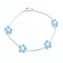 LARGERLOF 925 Sterling silver Bracelet For Girl Kids Fashion Jewelry Charms Bracelet Silver 925 BR50009-blue-JadeMoghul Inc.