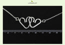 LARGERLOF 925 Sterling Silver Necklaces Pendants Women Heart Pendant Fine Jewelry 925 Silver Jewelry Chain Necklace N35044-45cm white-JadeMoghul Inc.
