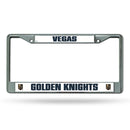 License Plate Frames Las Vegas Golden Knights Chrome Frame