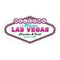 Las Vegas Large Cling Bright Green (Pack of 1)-Wedding Signs-Dark Pink-JadeMoghul Inc.