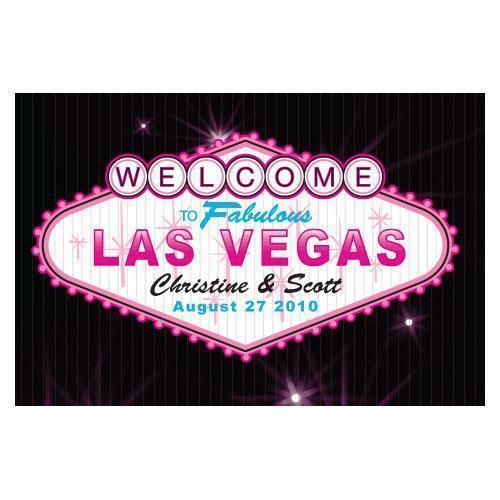 Las Vegas Large Rectangular Tag Bright Green (Pack of 1)-Wedding Favor Stationery-Dark Pink-JadeMoghul Inc.
