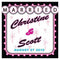 Las Vegas Square Tag Bright Green (Pack of 1)-Wedding Favor Stationery-Dark Pink-JadeMoghul Inc.