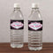 Las Vegas Water Bottle Label Bright Green (Pack of 1)-Reception Stationery-Dark Pink-JadeMoghul Inc.