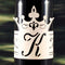 Laser Expressions Queen Crown Decorative Monogram Wrap Black (Pack of 1)-Weddingstar-JadeMoghul Inc.
