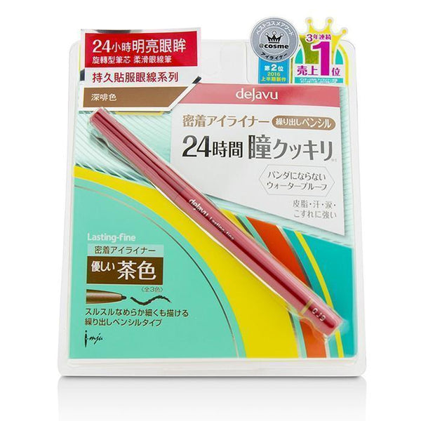 Lasting Fine Pencil Eyeliner - Dark Brown - 0.15g-0.005oz-Make Up-JadeMoghul Inc.