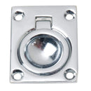 Latches Perko Flush Ring Pull - Chrome Plated Zinc [0841DP0CHR] Perko