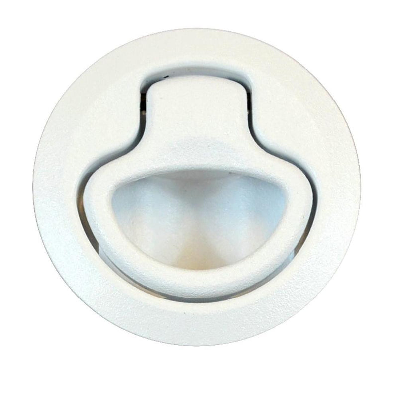 Latches Southco Flush Pull Latch - Push To Close - Medium - White [M1-61-1] Southco