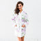 Lavender Watercolor Floral Silky Kimono Robe on White 1XL - 2XL (Pack of 1)-Personalized Gifts for Women-JadeMoghul Inc.