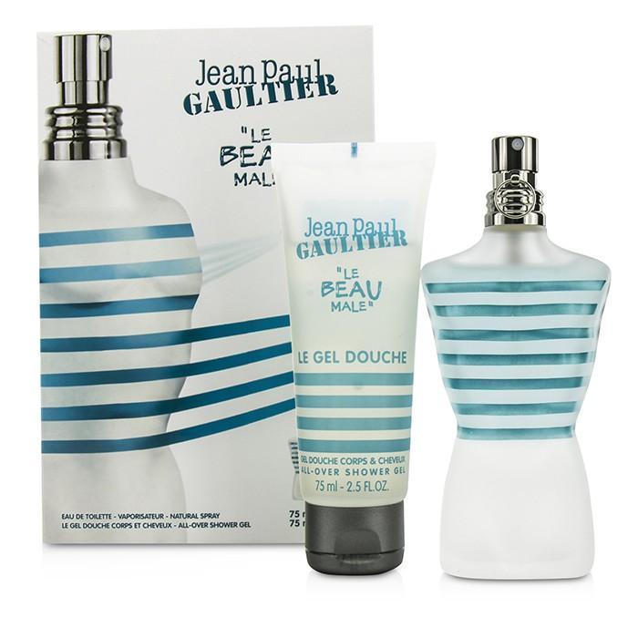Le Beau Male Coffret: Eau De Toilette Spray 75ml-2.5oz + Shower Gel 75ml-2.5oz - 2pcs-Fragrances For Men-JadeMoghul Inc.