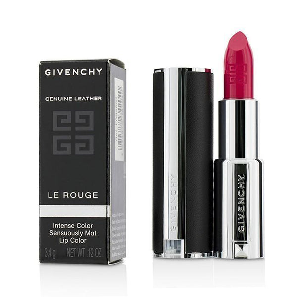 Le Rouge Intense Color Sensuously Mat Lipstick - # 302 Hibiscus Exclusif - 3.4g-0.12oz-Make Up-JadeMoghul Inc.
