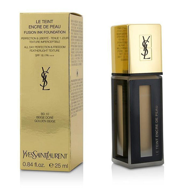 Le Teint Encre De Peau Fusion Ink Foundation SPF18 - # BD10 Beige Dore - 25ml-0.84oz-Make Up-JadeMoghul Inc.