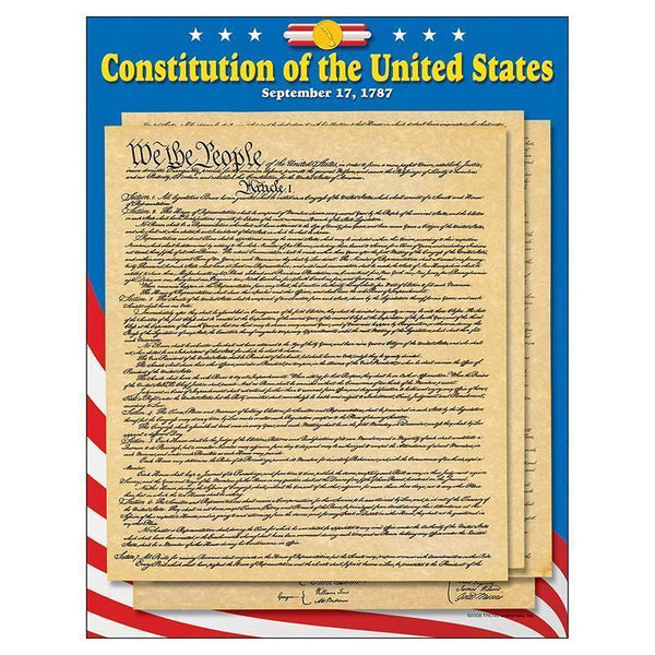 LEARNING CHART U S CONSTITUTION-Learning Materials-JadeMoghul Inc.