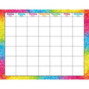 Colorful Brush Strokes Monthly Wipe