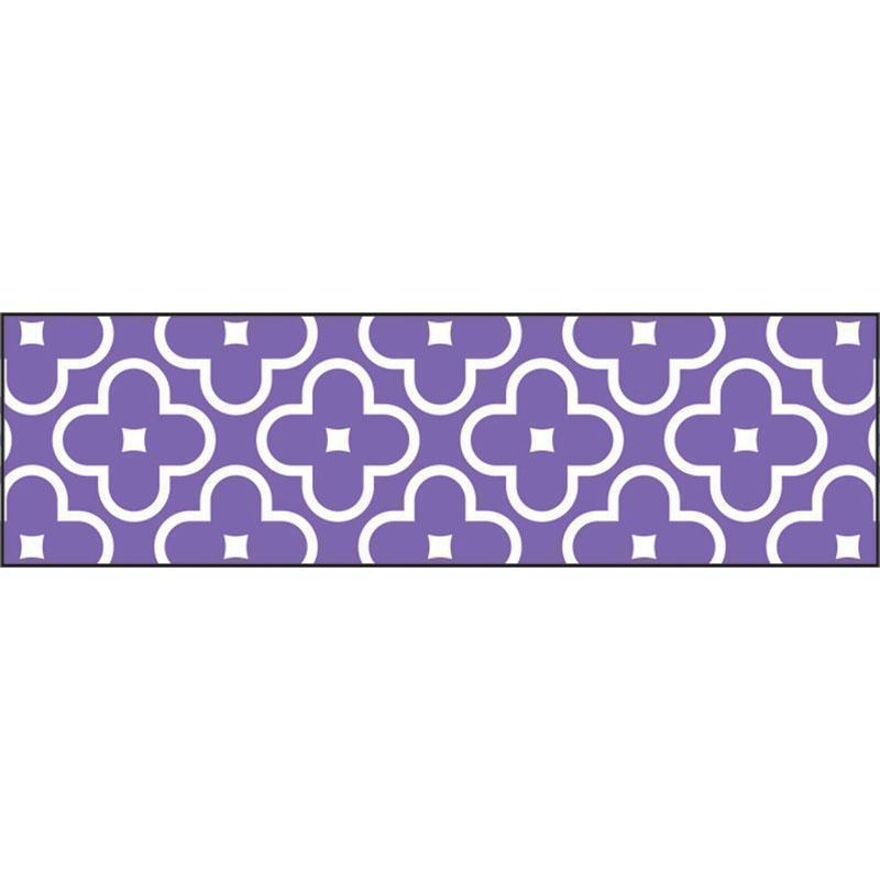 Floral Purple Bolder Borders