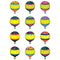 Hot Air Balloons Mini Accents