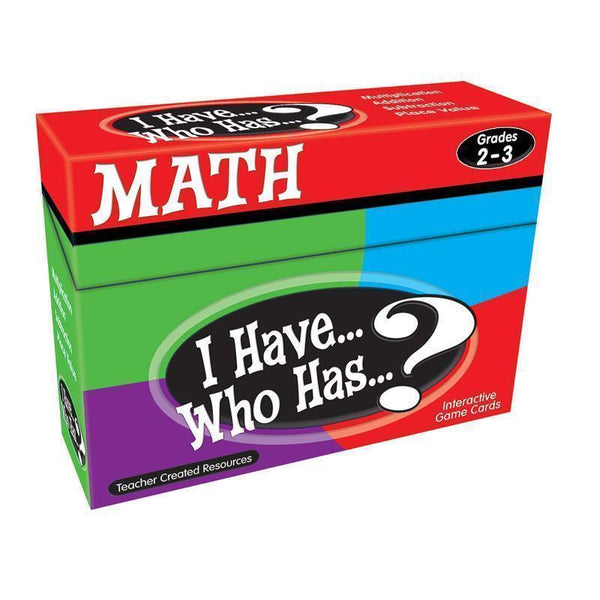 I Have Who Has Math Games Gr 2-3