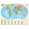 KIDS POLITICAL WORLD MAP LAMINATED-Learning Materials-JadeMoghul Inc.