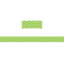 Lime Chevron Straight Border Trim