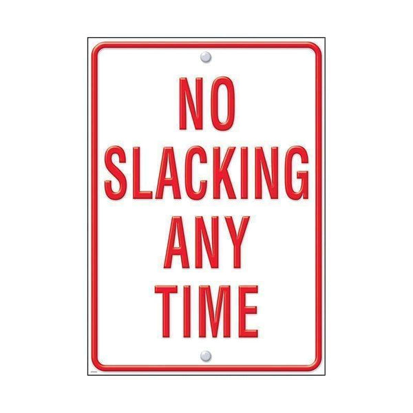 Learning Materials No Slacking Lp Large Posters TREND ENTERPRISES INC.