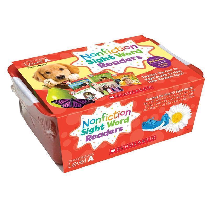 Learning Materials Nonfiction Sight Word Readers Lvl A SCHOLASTIC TEACHING RESOURCES