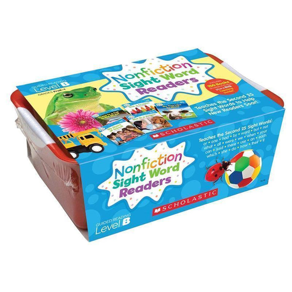 Learning Materials Nonfiction Sight Word Readers Lvl B SCHOLASTIC TEACHING RESOURCES