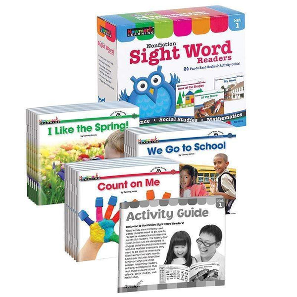 Learning Materials Nonfiction Sight Word Readers St 1 NEWMARK LEARNING