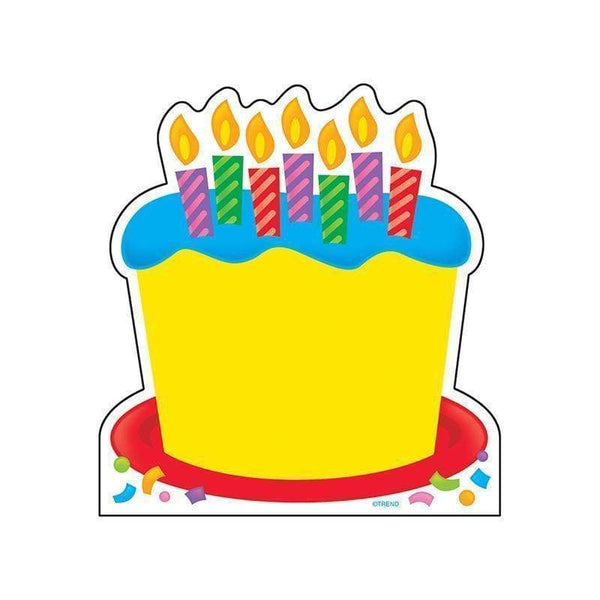Learning Materials Note Pad Birthday Cake 50 Sht 5 X5 TREND ENTERPRISES INC.