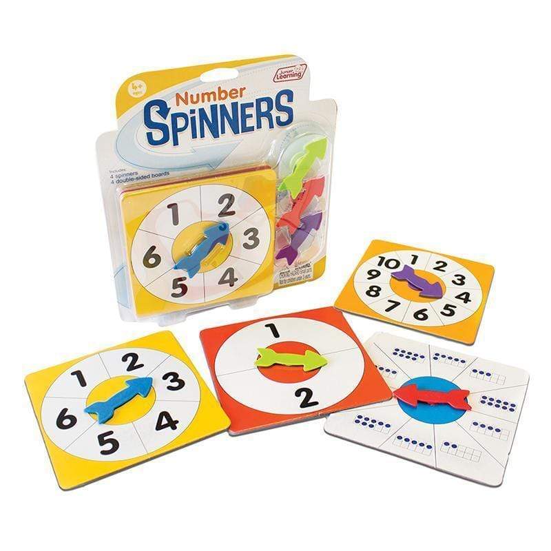 Learning Materials Number Spinners JUNIOR LEARNING