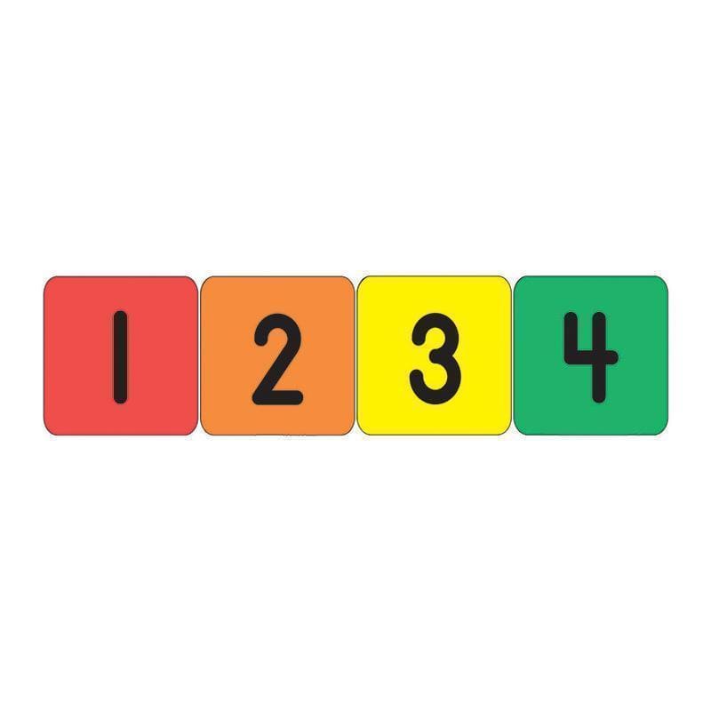 Learning Materials Numbers 1 20 Theme Stickers EUREKA