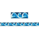 Learning Materials Ocean Waves Straight Border Trim TEACHER CREATED RESOURCES