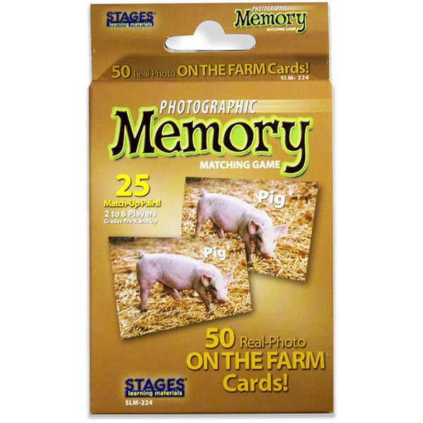Learning Materials On The Farm Photographic Memory STAGES LEARNING MATERIALS