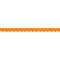 Learning Materials Orange Scalloped Border Trim TEACHER CREATED RESOURCES