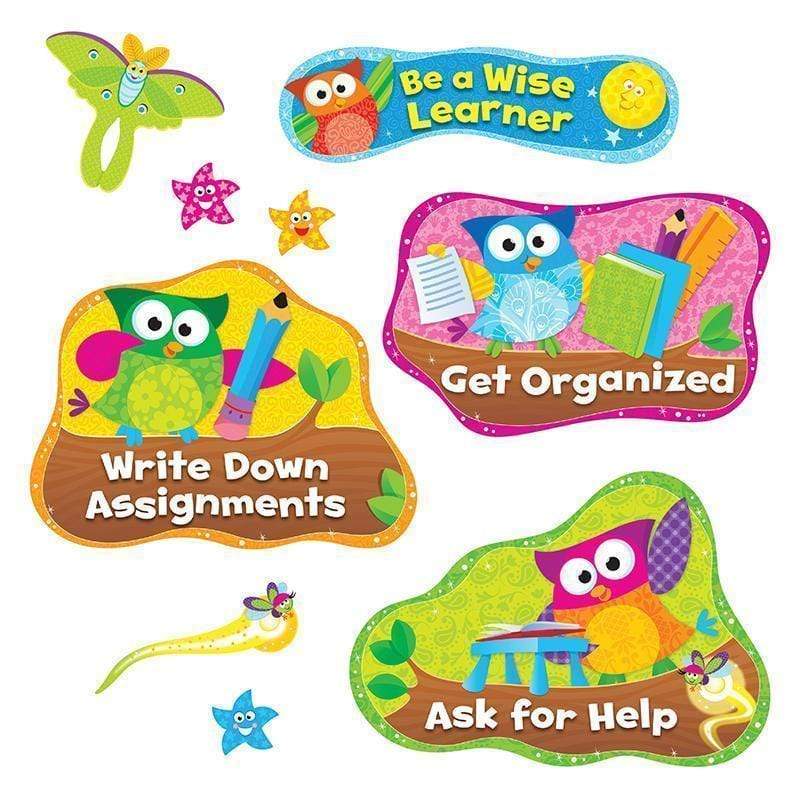 Learning Materials Owl Stars Study Habits Bb Set TREND ENTERPRISES INC.