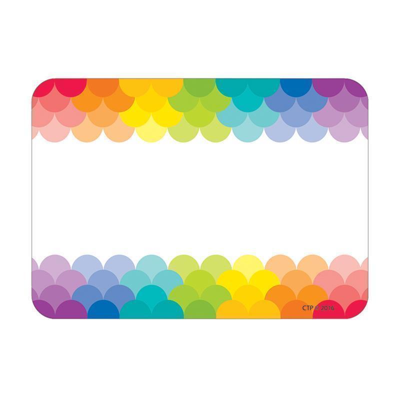 Learning Materials Painted Palette Rainbow Labels CREATIVE TEACHING PRESS