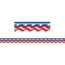 Learning Materials Patriotic Border Trim TEACHER CREATED RESOURCES