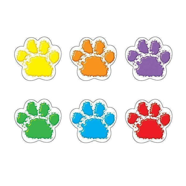 Learning Materials Paw Prints Mini Accents Variety TREND ENTERPRISES INC.